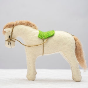 Felted Wool Horse Toy- Medium