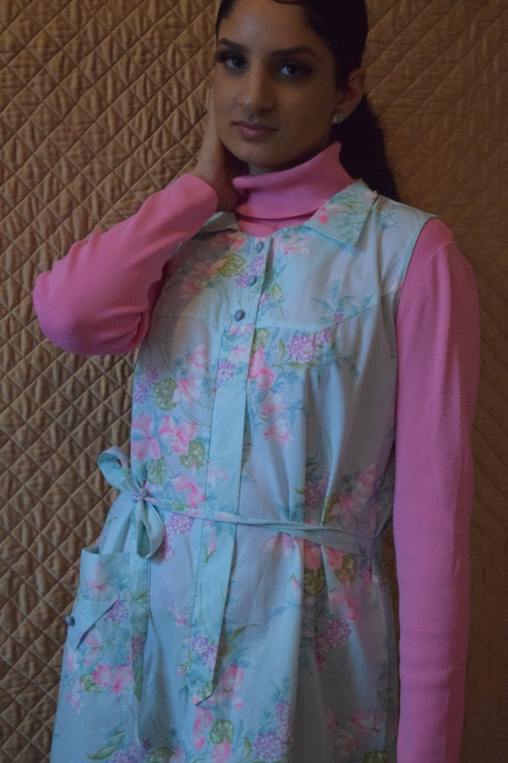 60's Pastel Floral Dress