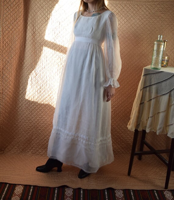 90's Chiffon Gown