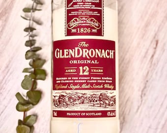 Glendronach Scotch Whisky Flaschenkerze: Geräucherter Scotch duftender Sojawachs