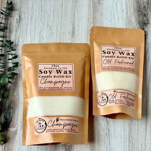 Refill-ljuskit 280 ml sojavaxträvekar Återanvänd gamla ljusbehållare Anpassade COCKTAIL SCENTS Refill-kit för sojavaxljus ljustillverkningskit