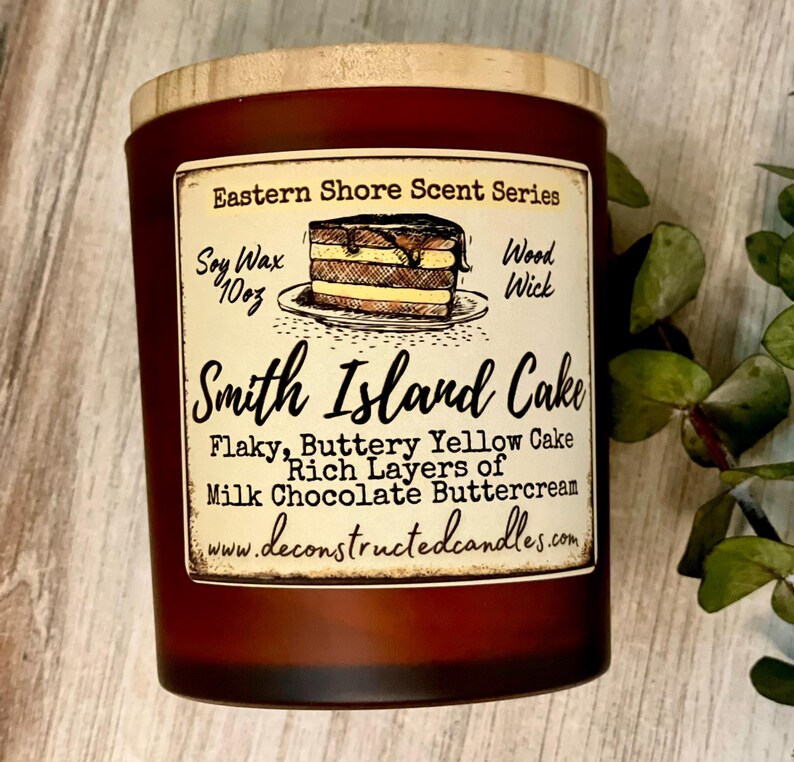 Maryland Delaware Virginia Chesapeake Bay Ocean City Chincoteague themed Candles Eastern Shore Series Soy Wood Wick Unique Gift Beach Decor image 7