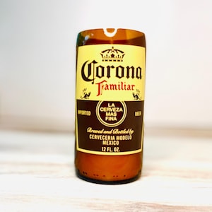 Beer candle soy wax recycled beer bottle candle Corona Familiar Mexican Lime Lager Scent or choose from 3 masculine themed scents
