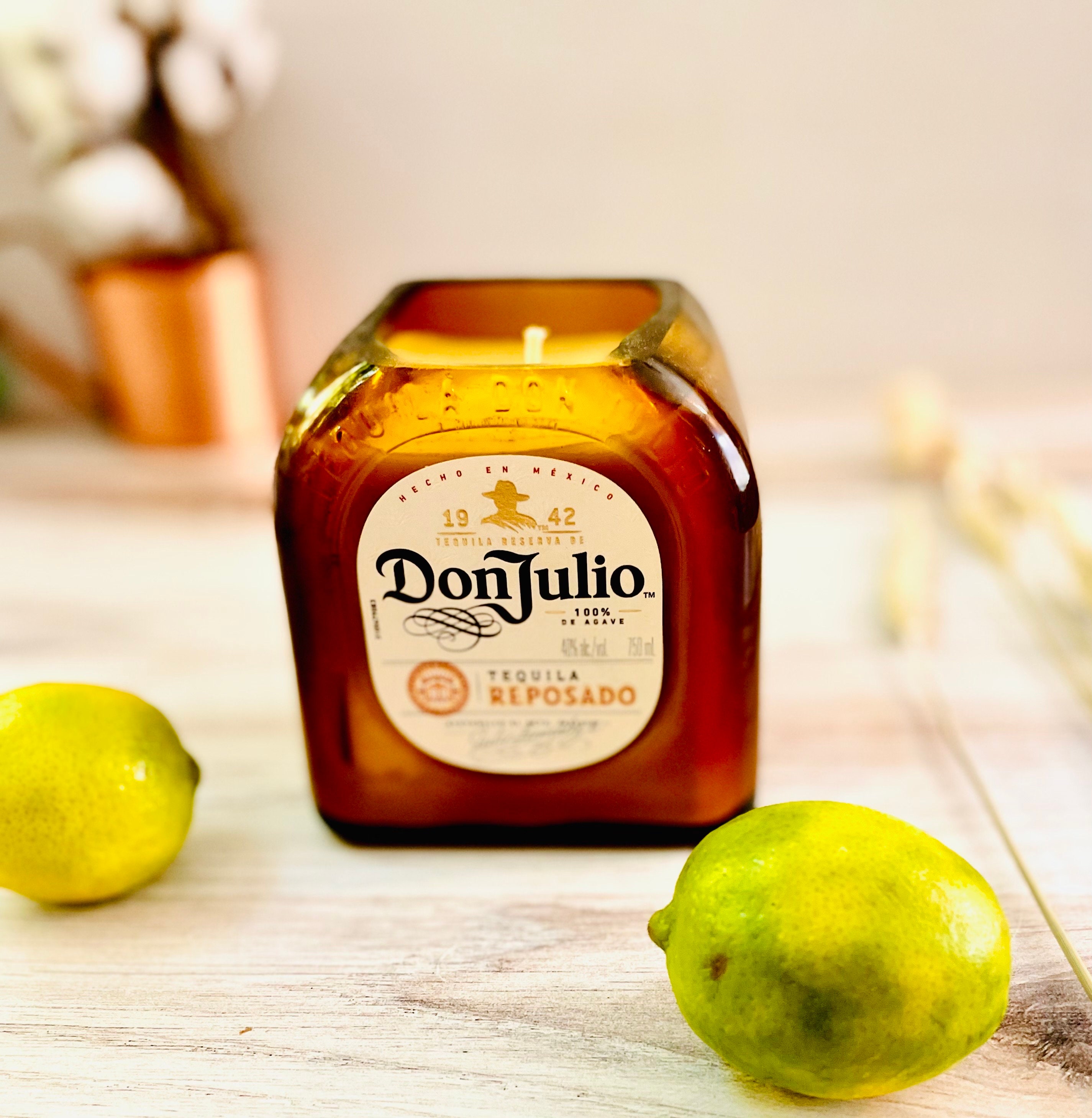 Soy Tequila Candle - Don Julio Reposado Bottle - Margarita Scent