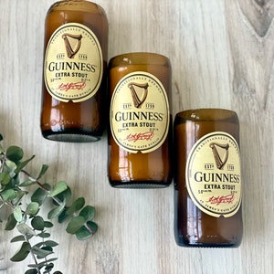 Soy Beer candles - Guinness Stout bottle - soy wax - cotton wicks - Irish stout scent