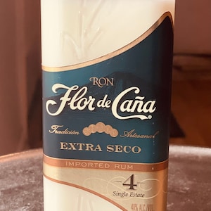 Vela de Ron - Aroma Mojito - VELAS DECONSTRUIDAS - cera de soja