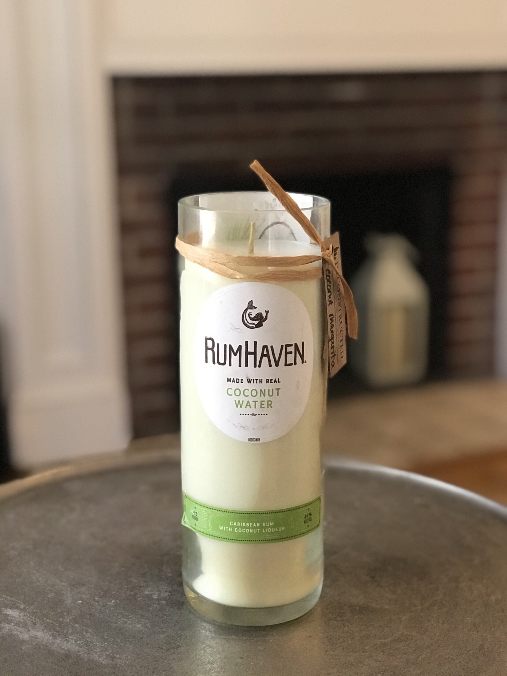 GROßE 30oz KokosRumKerze Lime in der Kokosnuss Duft Rum Etsy