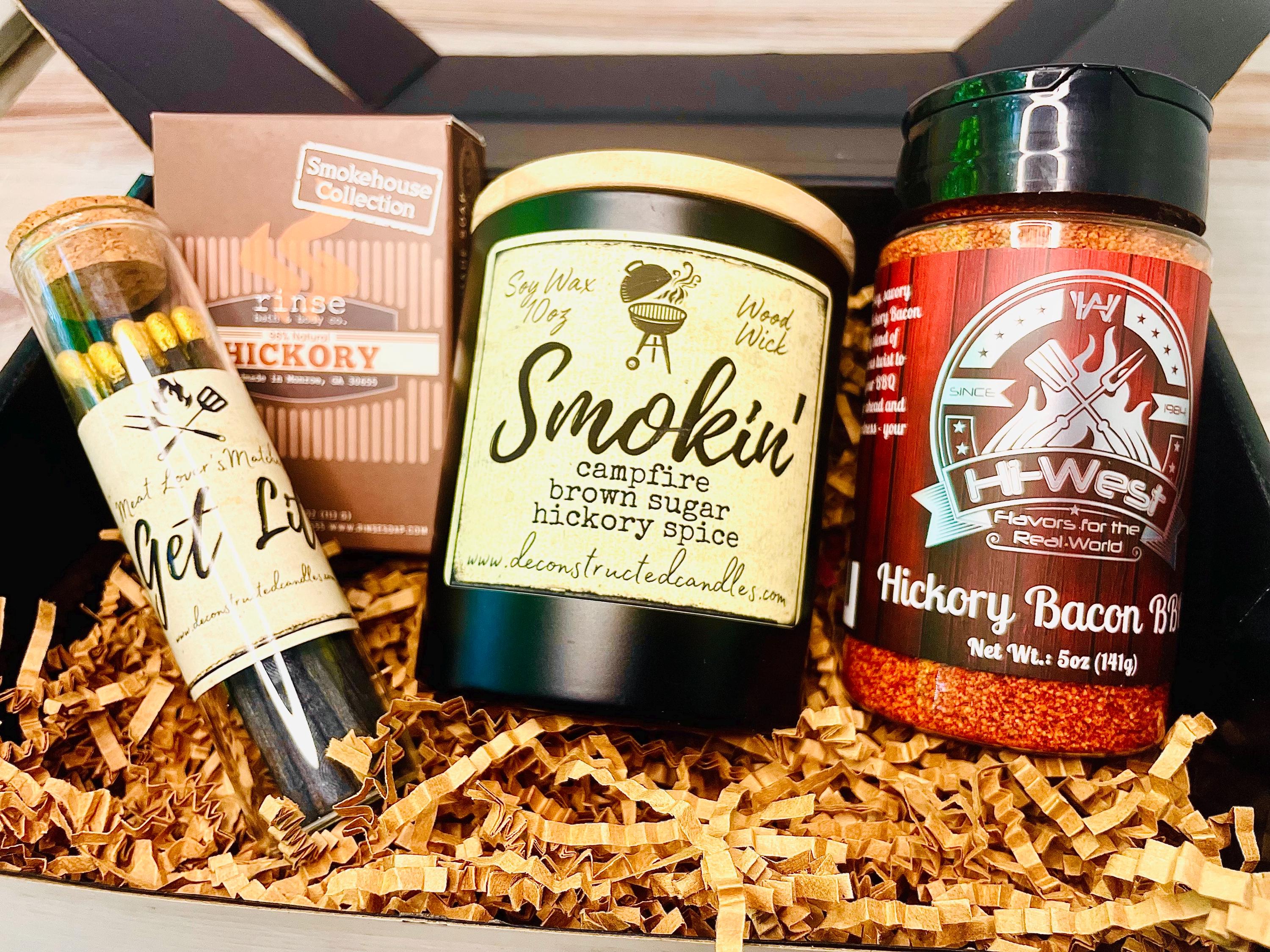 Meat Lover's Gift Box BBQ Bacon Hickory Father's Day Gift Dad Gift - Main Image