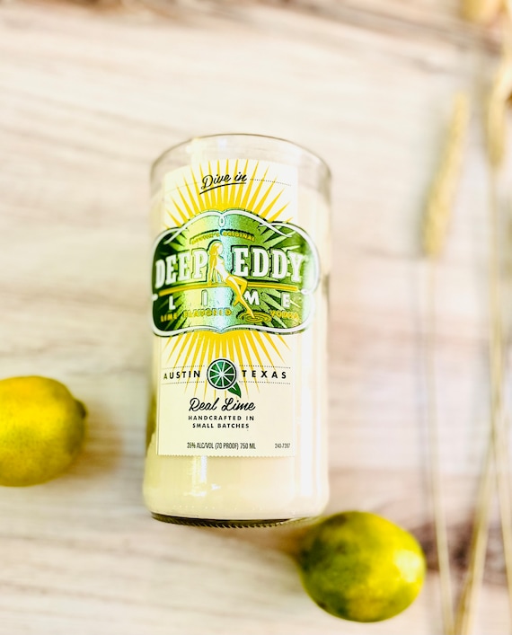 Lime Vodka Candle - Lime Scent - Deep Eddy Bottle - Soy Wax - Etsy Lime Vodka Candle - Lime Scent - Deep Eddy Bottle - Soy Wax - Etsy