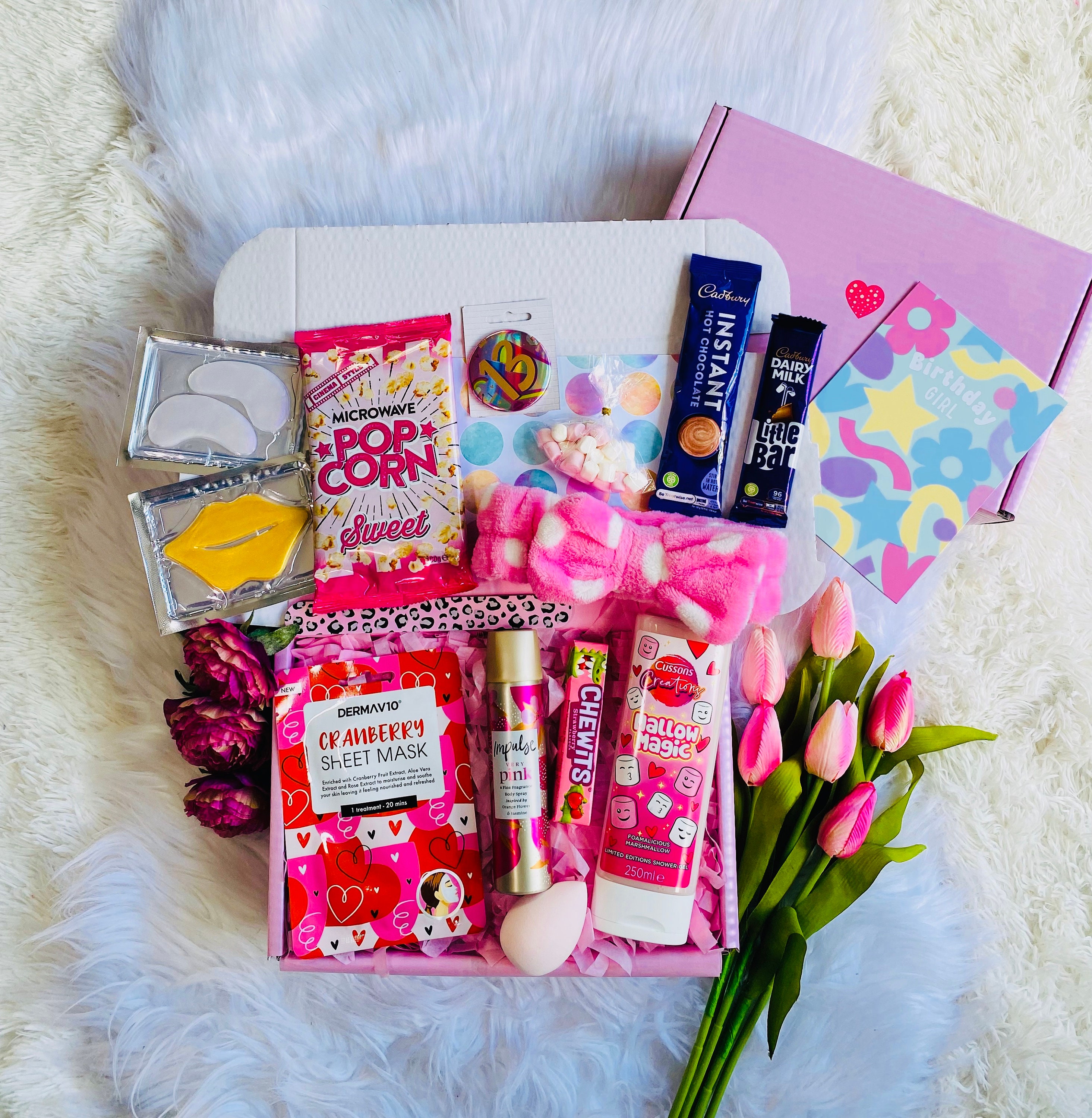 GIRLS 13TH BIRTHDAY Pamper Package, Self Care Package for Teenage