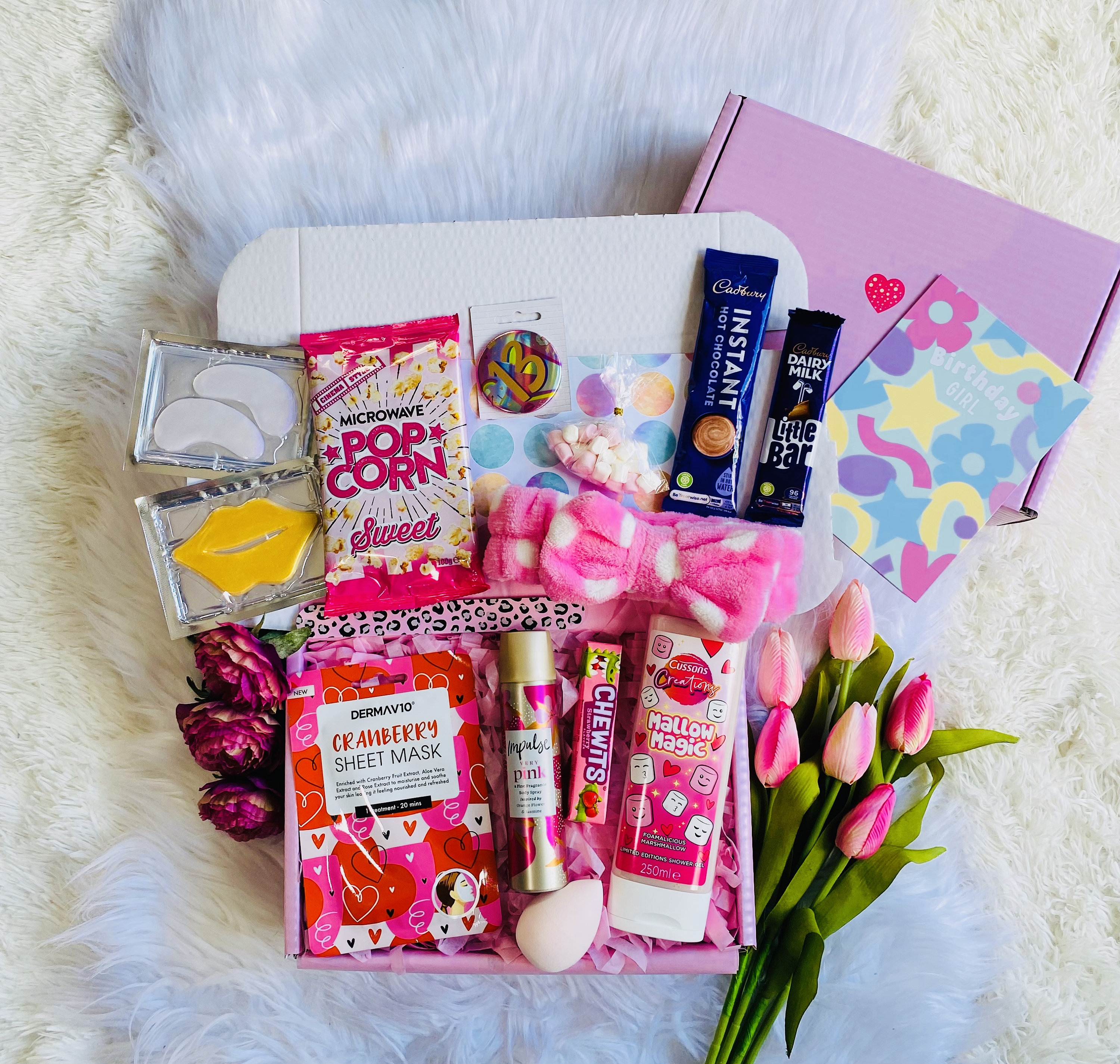 GIRLS 13TH BIRTHDAY Pamper Package, Self Care Package for Teenage