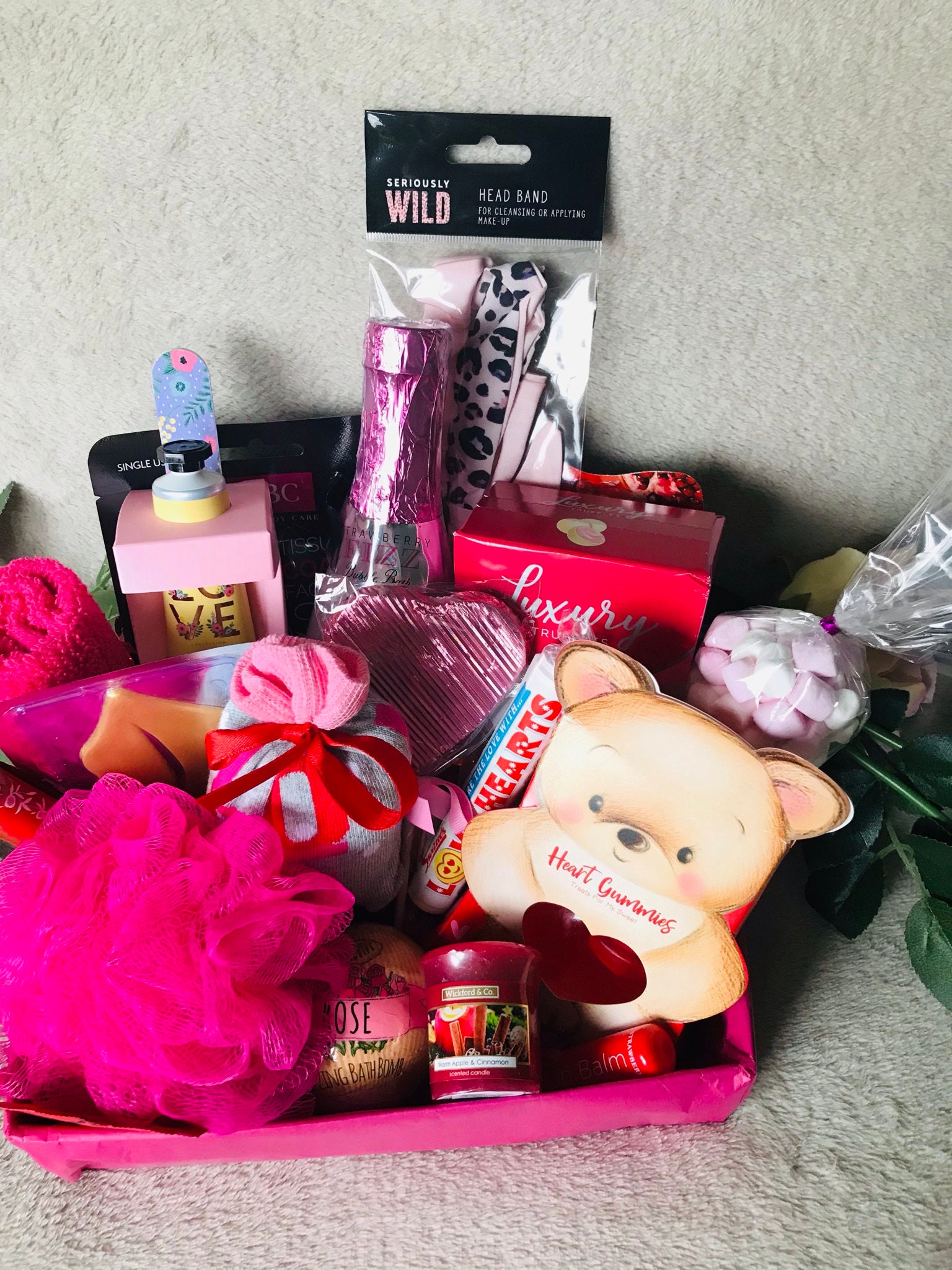 Pamper hamper for her Pamper box Birthday pamper gift Etsy