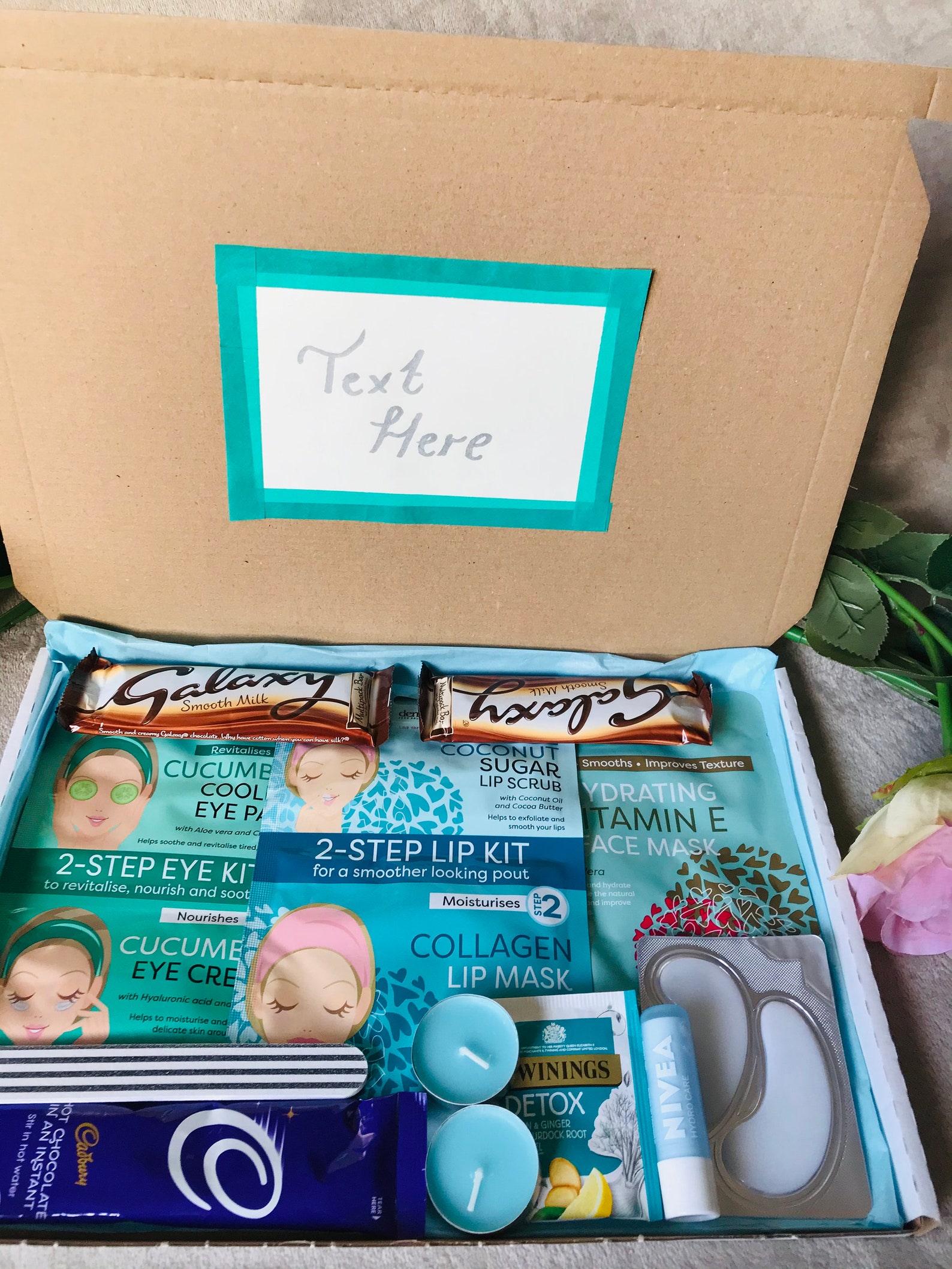 Ladies Letterbox Pamper Hamper Gift Box Birthday letterbox Etsy