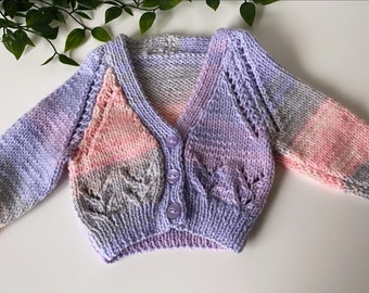 personalised baby cardigan