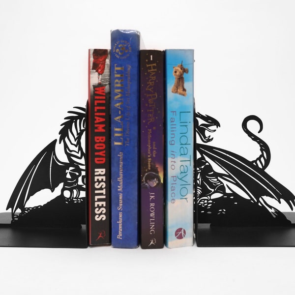 Dragon Bookends Etsy