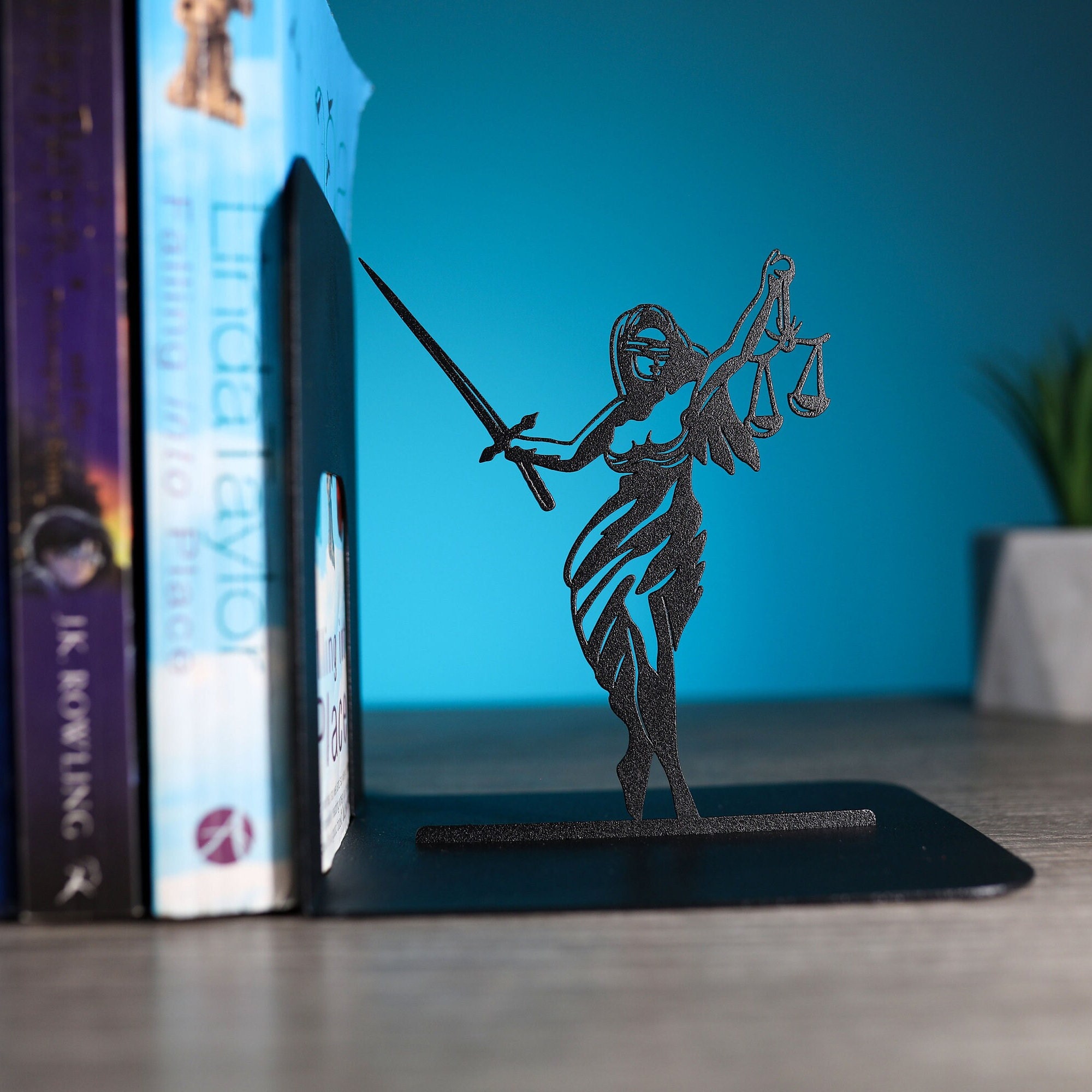 Boekensteunen Decoratieve boekensteunen metalen stijl zwarte