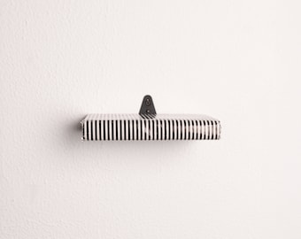 Black Metal Invisible Bookshelf, Wall Mount Hidden Book Storage