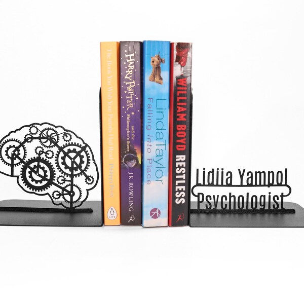 Book Ends Neuroscience Etsy