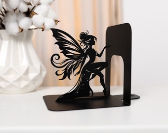 Bookends Fairy Metal Fantasy Book End Princess Magical Bookend