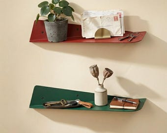 Wall Mounted Metal Shelves: Organizer for Accessories and Small Decor