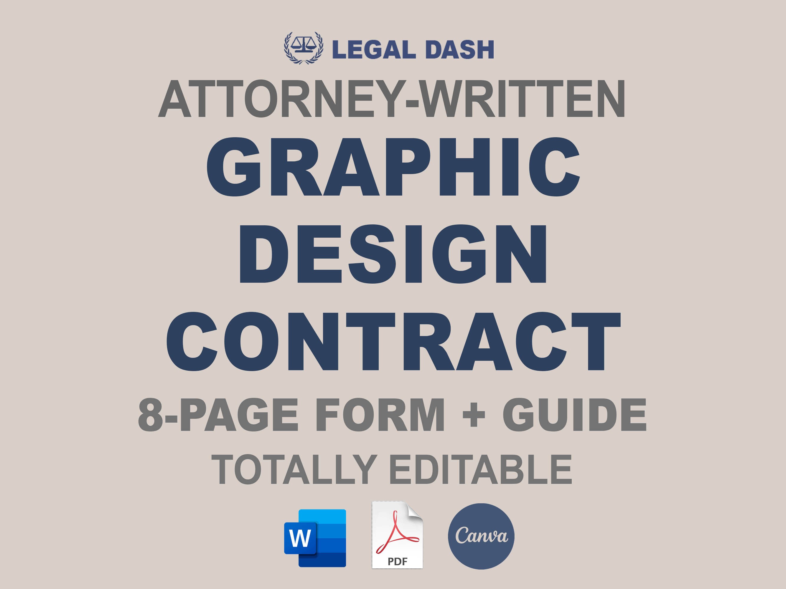 Graphic Design Contract Template: Attorney-written Agreement (PDF ...
