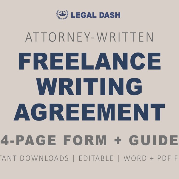 Ghostwriter Contract Template Etsy Ghostwriter Contract Template Etsy
