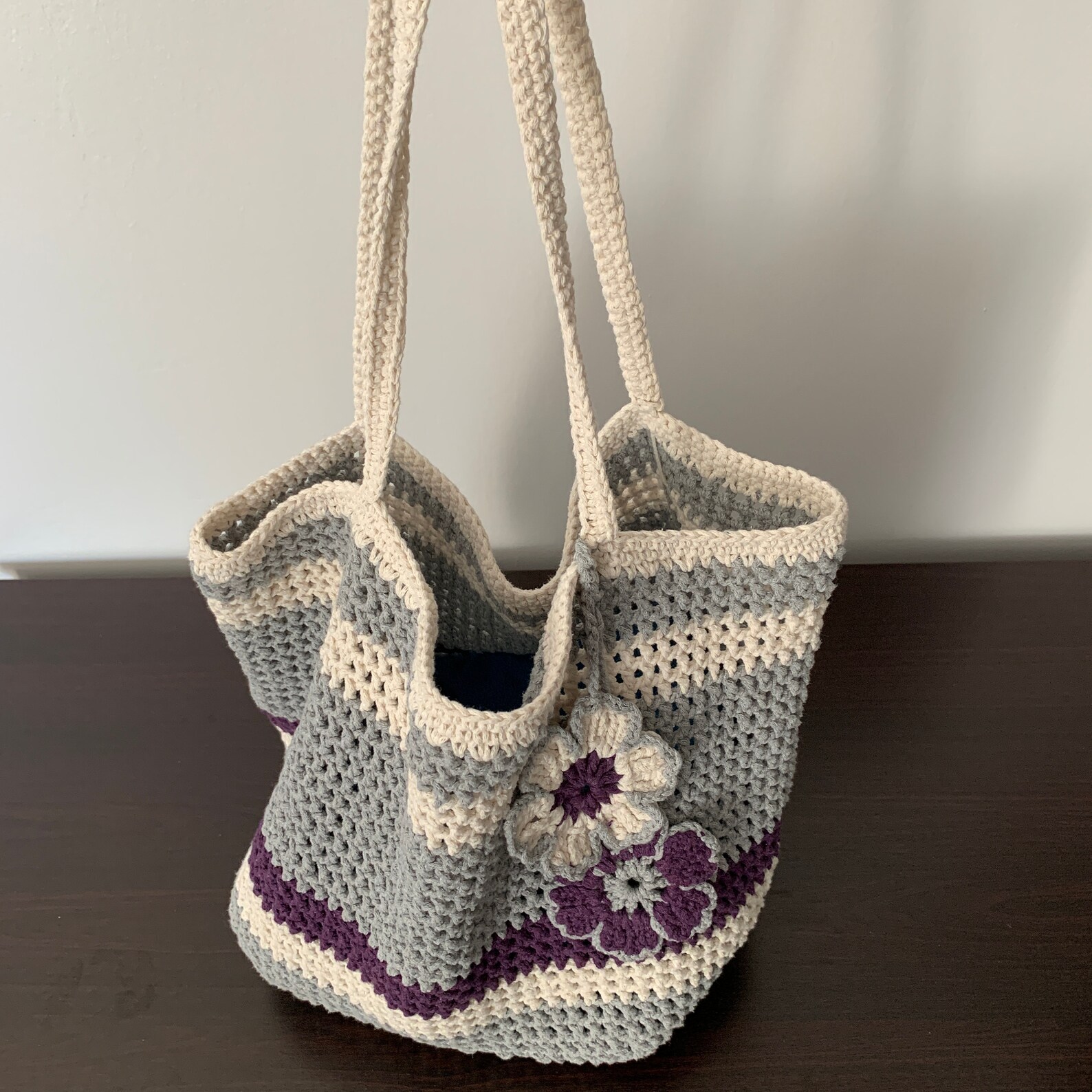 Retro Twist HandKnitted Bag Handmade Woolen Bag Women's Etsy