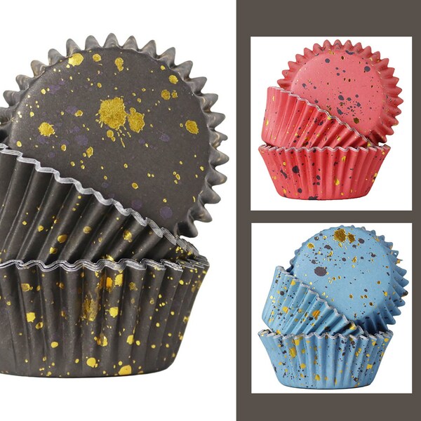 Gold Cupcake Liners Etsy