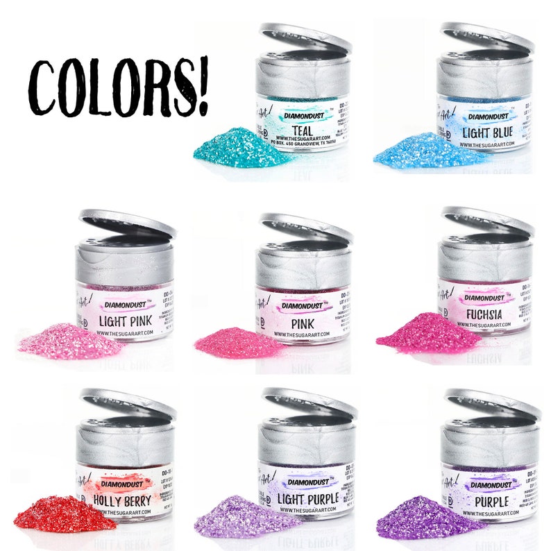Colors! Edible Glitter