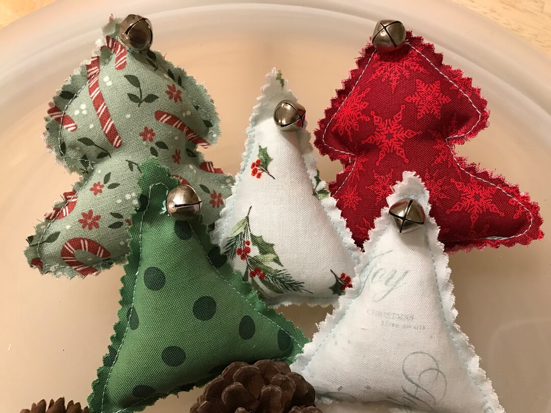 Mini Christmas Treesholiday Bowl Fillerfestive Christmas Decoration