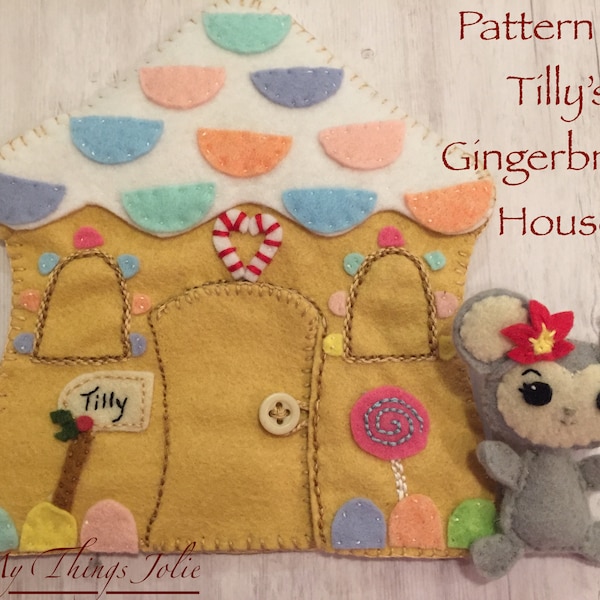 Felt Doll House Etsy
