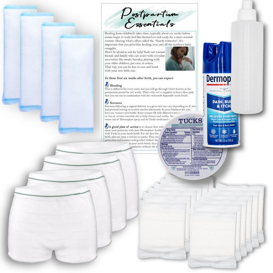 Make Your Own Ultimate Postpartum Kit — Mama on the Mend