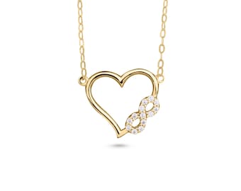 CARISSIMA Collar Con Colgante De Mujer Con Oro Blanco 9 K (375) Y