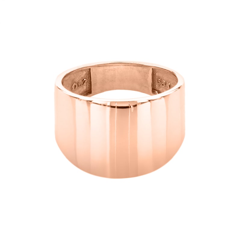 Rose Gold Dome Ring