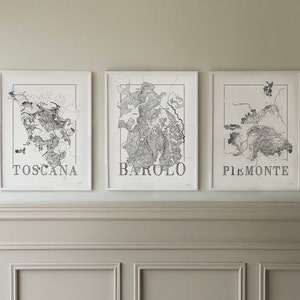 Set de cartes des vins - La bella Italia