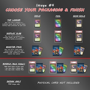 Custom MTG Style Magic Card - Choose Holographic, Photo Style, and Your Favorite Template - Quick Processing Time! image 4