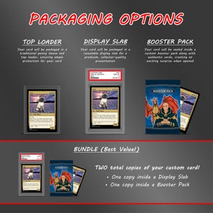 Custom MTG Style Magic Card - Choose Holographic, Photo Style, and Your Favorite Template - Quick Processing Time! image 5