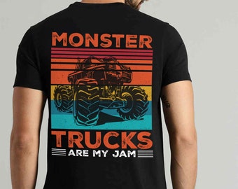 Camiseta de camionero para hombre y mujer. Los camiones monstruo son mi pasión. Un regalo increíble para los amantes de los camiones.