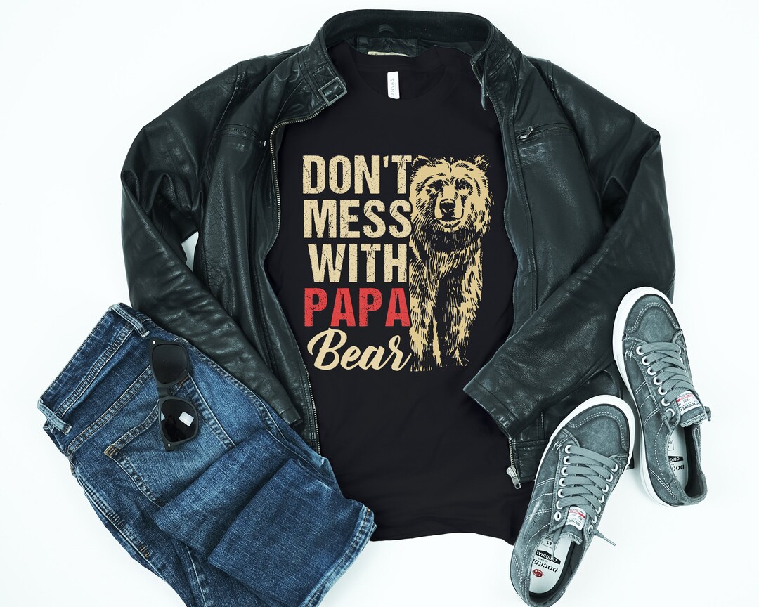 Cute Rascals Baby Bodysuit - "If You Mess With Me You Mess With My Papa" Funny Navy Onesie 6 Months