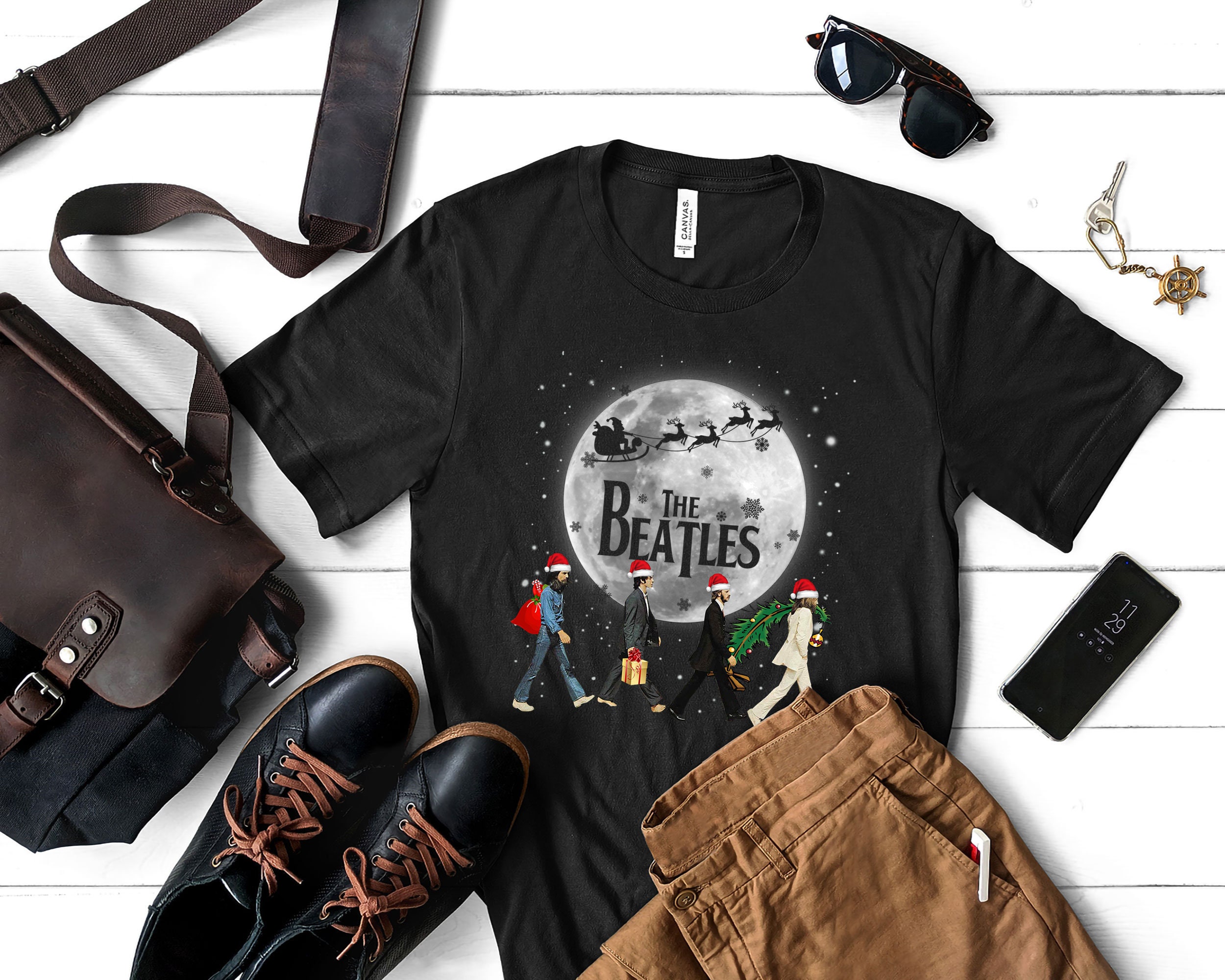 Beatles christmas sweatshirt outlet