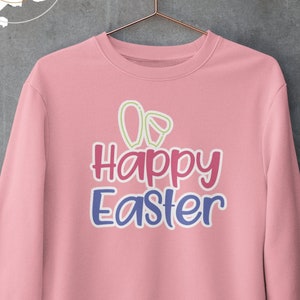 Happy Easter svg, Easter svg, Easter svg Files, Easter svg Kids, Easter svg Files for Cricut, Easter svg for Women, Easter svg Shirt, dxf
