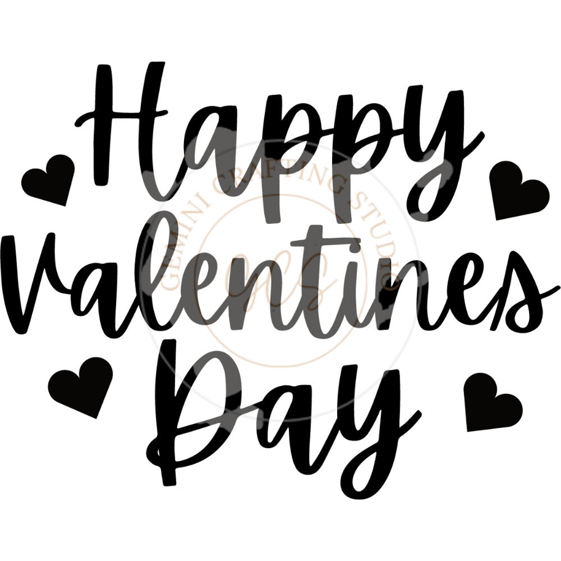 Happy Valentines Day SVG Valentine SVG Files for Cricut | Etsy