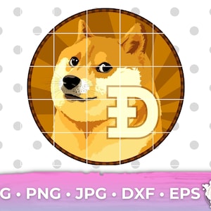 Dogecoin Meme SVG Dogecoin PNG Stonks Doge SVG r/wallstreetbets Digtial Downloads Bitcoin Crypto