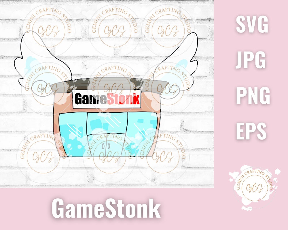 Download GameStonk SVG Game Stop GME Stock Game Stonk Market SVG Cricut | Etsy