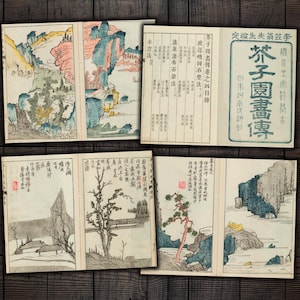 Junk Journal Printable Japanese Pages, Vintage Japan Ephemera for Journals, Scrapbooks, Paper Crafts