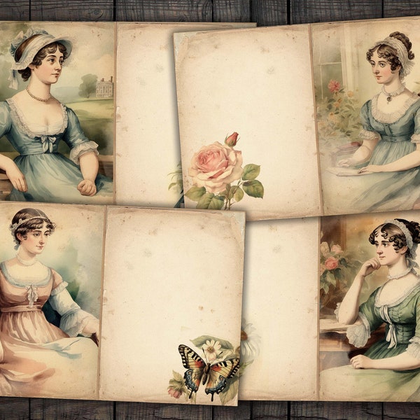 Jane Austen Card - Etsy