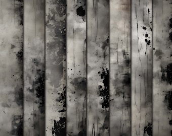Spooky Gothic Digital Background Papers: Halloween Scrapbooking (300 dpi JPEGs, 12x12)