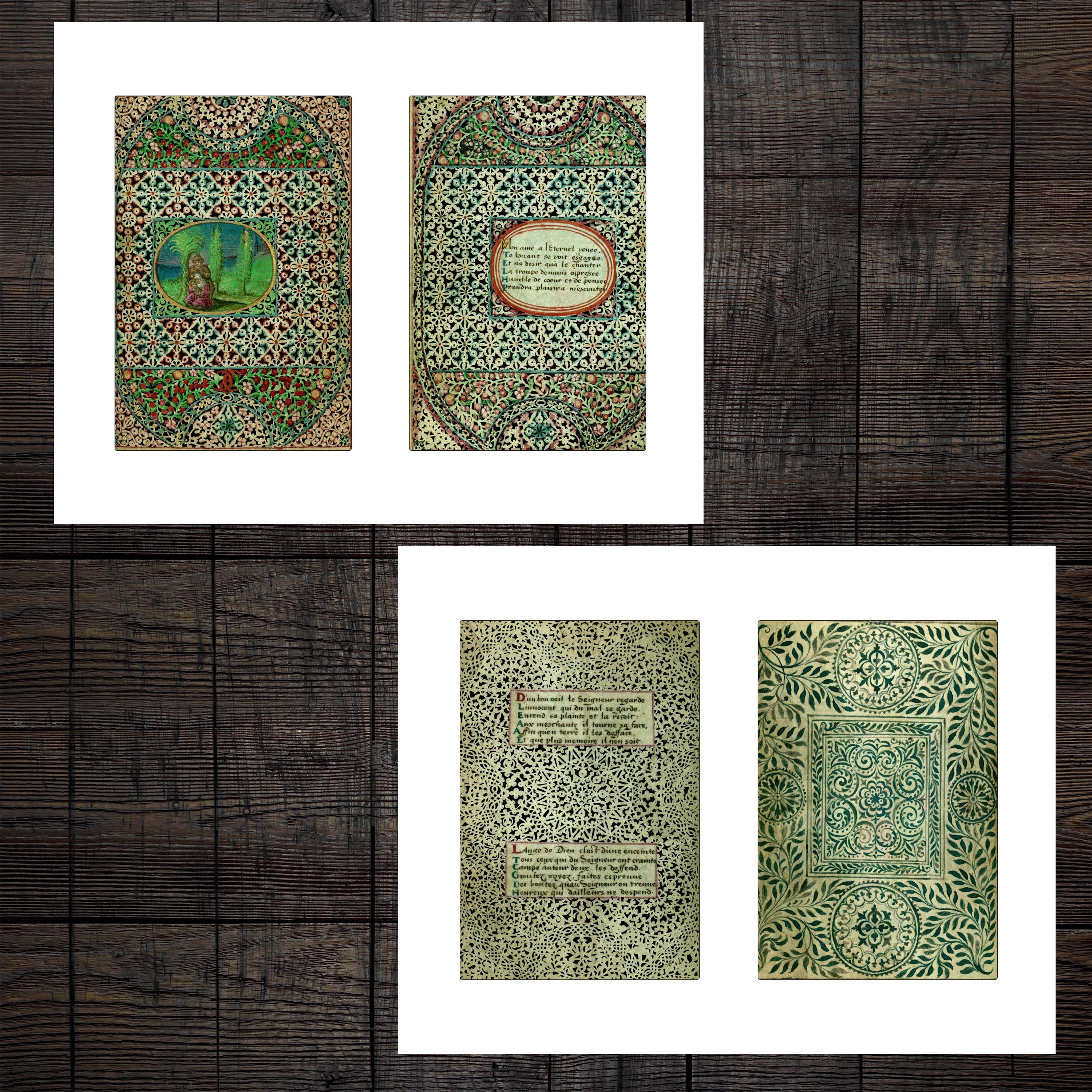 Medieval Printable Pages 6x4 Middle Ages Papers for Junk | Etsy