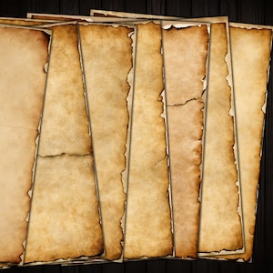 Pacchetto di carta stampabile a strati strappati Grunge per diari spazzatura vintage, supporti misti, album di ritagli, artigianato di carta, kit digitale