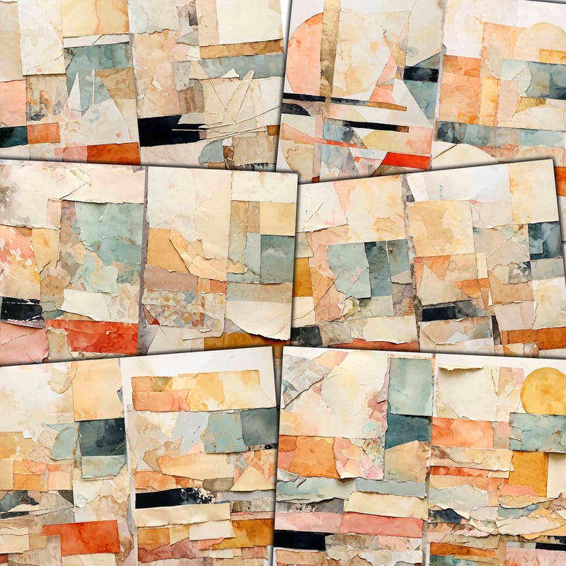 Watercolor Paper Scraps - Etsy